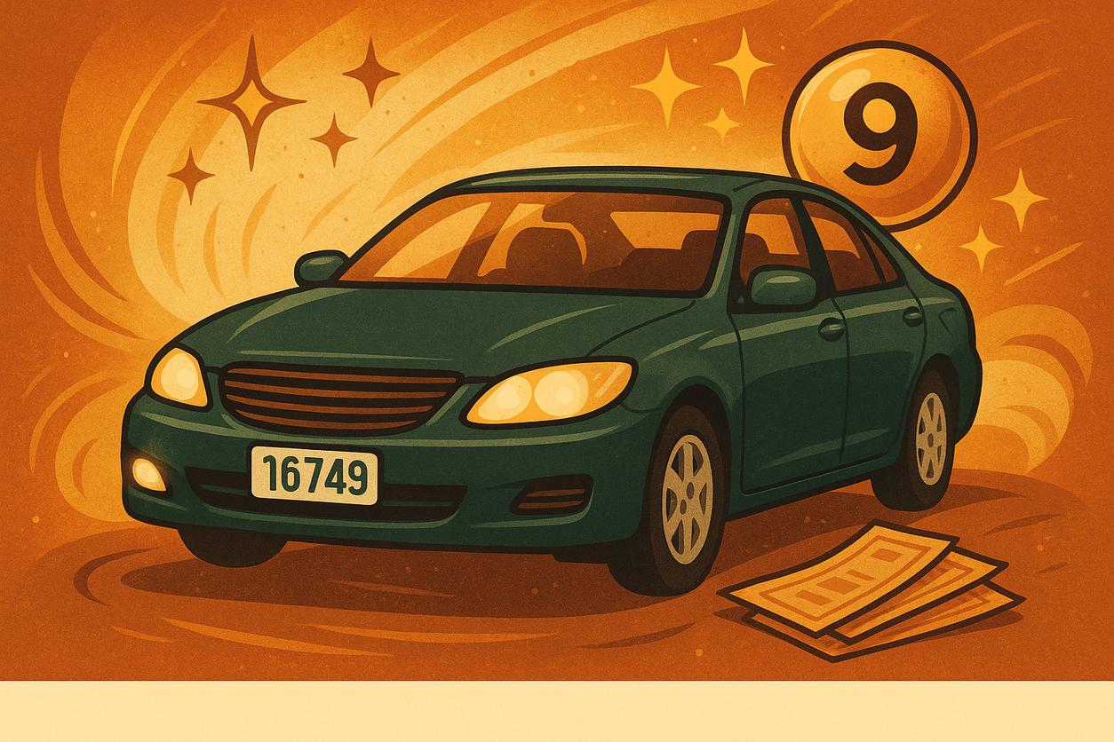 เลขทะเบียนรถ 6749: อาจารย์โชคที่เสริมความหวัง