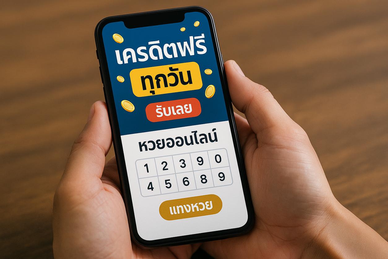 รับเครดิตฟรีทุกวัน – คู่มือและโปรโมชั่นสำหรับนักเล่นหวยออนไลน์
