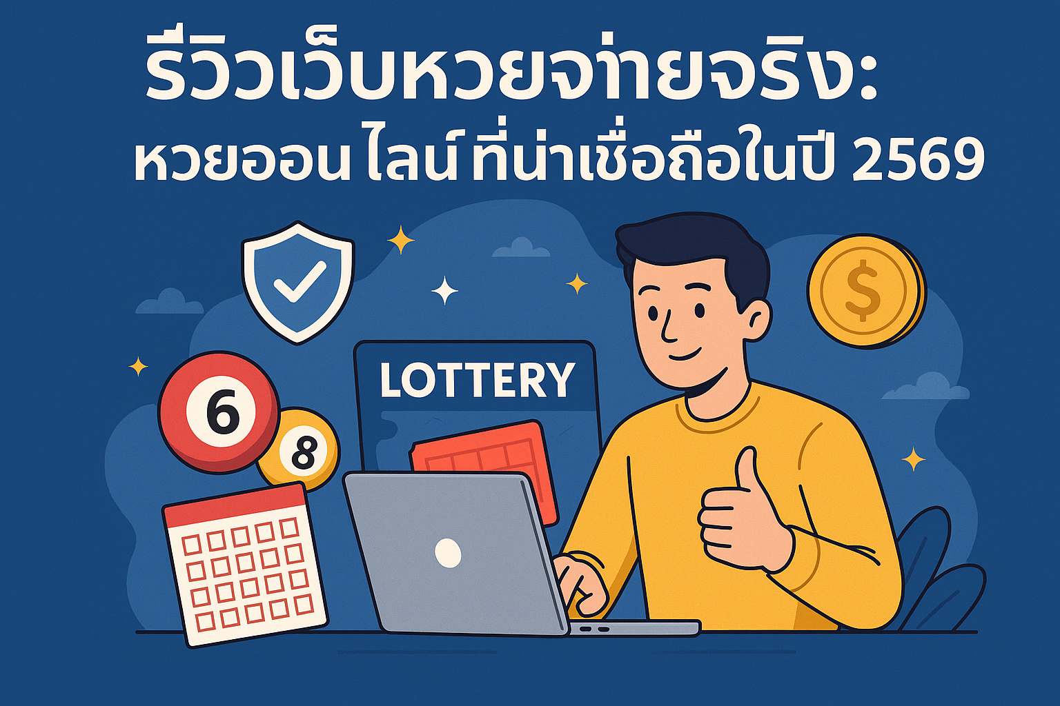 รีวิวเว็บหวยจ่ายจริงจริง: หวยออนไลน์ที่น่าเชื่อถือในปี 2569